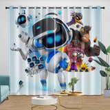 Charger l&#39;image dans la visionneuse de la galerie, Astro Bot Curtains Blackout Window Drapes Room Decoration
