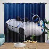 Charger l&#39;image dans la visionneuse de la galerie, Astro Bot Curtains Blackout Window Drapes Room Decoration