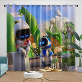 Charger l&#39;image dans la visionneuse de la galerie, Astro Bot Curtains Blackout Window Drapes Room Decoration