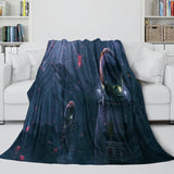 Charger l'image dans la visionneuse de la galerie, Astronaut Blanket Pattern Flannel Kids Room Throw