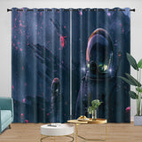 Charger l'image dans la visionneuse de la galerie, Astronaut Curtains Blackout Window Drapes Kids Room Decoration