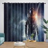 Charger l'image dans la visionneuse de la galerie, Astronaut Curtains Blackout Window Drapes Room Decoration