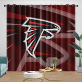 Load image into Gallery viewer, Atlanta Falcons Curtains Blackout Window Drapes