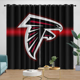 Load image into Gallery viewer, Atlanta Falcons Curtains Blackout Window Drapes