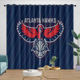 Charger l&#39;image dans la visionneuse de la galerie, Atlanta Hawks Curtains Blackout Window Drapes Room Decoration