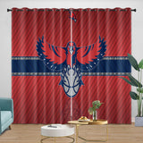 Load image into Gallery viewer, Atlanta Hawks Curtains Blackout Window Drapes Room Decoration