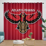 Load image into Gallery viewer, Atlanta Hawks Curtains Blackout Window Drapes Room Decoration