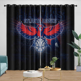 Load image into Gallery viewer, Atlanta Hawks Curtains Blackout Window Drapes Room Decoration