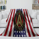 Load image into Gallery viewer, Atlanta United FC Blanket Flannel Fleece Throw Room Decoration