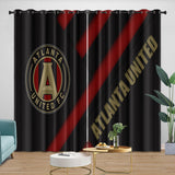 Load image into Gallery viewer, Atlanta United FC Curtains Blackout Window Drapes Room Decoration