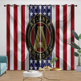 Load image into Gallery viewer, Atlanta United FC Curtains Blackout Window Drapes Room Decoration