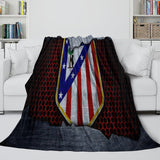 Load image into Gallery viewer, Atlético Madrid Blanket Flannel Fleece Kids Room Decoration