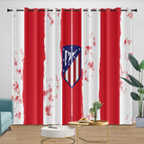 Load image into Gallery viewer, Atlético Madrid Curtains Blackout Window Drapes Room Decoration