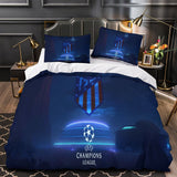 Load image into Gallery viewer, Atlético Madrid Duvet Cover Kids Bedding Set Without Filler