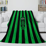 Charger l&#39;image dans la visionneuse de la galerie, Austin FC Blanket Flannel Fleece Throw Room Decoration