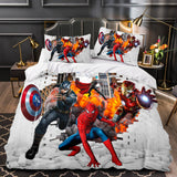 Charger l'image dans la visionneuse de la galerie, Avengers Duvet Cover Pattern Bedding Set Without Filler