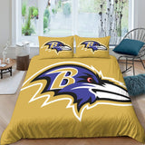 Charger l&#39;image dans la visionneuse de la galerie, Baltimore Ravens Bedding Set Duvet Cover Without Filler