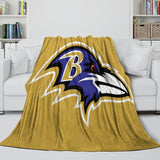 Charger l&#39;image dans la visionneuse de la galerie, Baltimore Ravens Blanket Flannel Fleece Throw Room Decoration