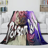 Load image into Gallery viewer, Batman Ninja Pattern Blanket Flannel Throw Room Decoration