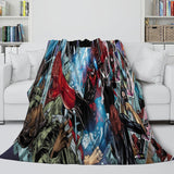 Load image into Gallery viewer, Batwoman Blanket Flannel Throw Kids Room Decoration