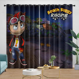 Load image into Gallery viewer, Beach Buggy Racing Curtains Blackout Window Drapes