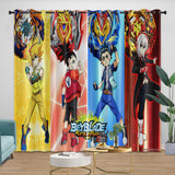 Load image into Gallery viewer, BeyBlade Burst Curtains Blackout Window Drapes Kids Room Decoration