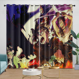 Load image into Gallery viewer, Black Clover Curtains Blackout Window Drapes