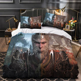 Charger l&#39;image dans la visionneuse de la galerie, Black Myth Wukong Bedding Set Pattern Quilt Cover Without Filler