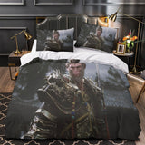 Charger l&#39;image dans la visionneuse de la galerie, Black Myth Wukong Bedding Set Pattern Quilt Cover Without Filler