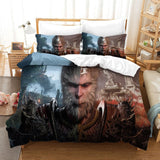 Charger l&#39;image dans la visionneuse de la galerie, Black Myth Wukong Bedding Set Pattern Quilt Cover Without Filler