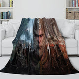 Charger l&#39;image dans la visionneuse de la galerie, Black Myth Wukong Blanket Flannel Fleece Throw Room Decoration