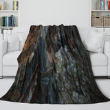 Charger l&#39;image dans la visionneuse de la galerie, Black Myth Wukong Blanket Flannel Fleece Throw Room Decoration