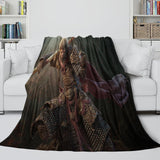 Charger l&#39;image dans la visionneuse de la galerie, Black Myth Wukong Blanket Flannel Fleece Throw Room Decoration