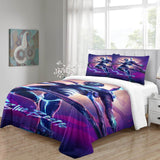 Charger l&#39;image dans la visionneuse de la galerie, Blue Beetle Bedding Set Quilt Duvet Cover Without Filler