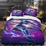 Load image into Gallery viewer, Blue Beetle Bedding Set Quilt Duvet Cover Without Filler