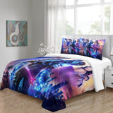 Charger l&#39;image dans la visionneuse de la galerie, Blue Beetle Bedding Set Quilt Duvet Cover Without Filler