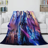 Charger l&#39;image dans la visionneuse de la galerie, Blue Beetle Blanket Flannel Fleece Throw Room Decoration