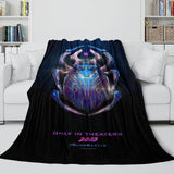 Charger l&#39;image dans la visionneuse de la galerie, Blue Beetle Blanket Flannel Fleece Throw Room Decoration