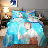 Charger l&#39;image dans la visionneuse de la galerie, Blue Box Bedding Set Pattern Quilt Cover Without Filler