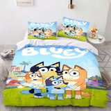 Load image into Gallery viewer, Bluey Bedding Set Kids Quilt Cover Without Filler