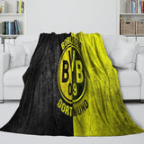 Load image into Gallery viewer, Borussia Dortmund Blanket Flannel Fleece Room Decoration