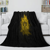 Load image into Gallery viewer, Borussia Dortmund Blanket Flannel Fleece Room Decoration
