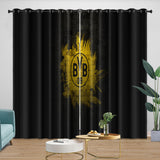 Load image into Gallery viewer, Borussia Dortmund Curtains Blackout Window Drapes Kids Room Decoration
