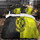 Load image into Gallery viewer, Borussia Dortmund Duvet Cover Kids Bedding Set Without Filler