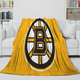 Charger l&#39;image dans la visionneuse de la galerie, Boston Bruins Blanket Flannel Throw Kids Room Decoration