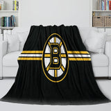 Charger l&#39;image dans la visionneuse de la galerie, Boston Bruins Blanket Flannel Throw Kids Room Decoration