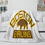 Charger l&#39;image dans la visionneuse de la galerie, Boston Bruins Blanket Flannel Throw Kids Room Decoration
