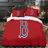 Load image into Gallery viewer, Boston Red Sox Bedding Set Quilt Cover Without Filler