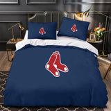 Load image into Gallery viewer, Boston Red Sox Bedding Set Quilt Cover Without Filler