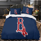 Load image into Gallery viewer, Boston Red Sox Bedding Set Quilt Cover Without Filler